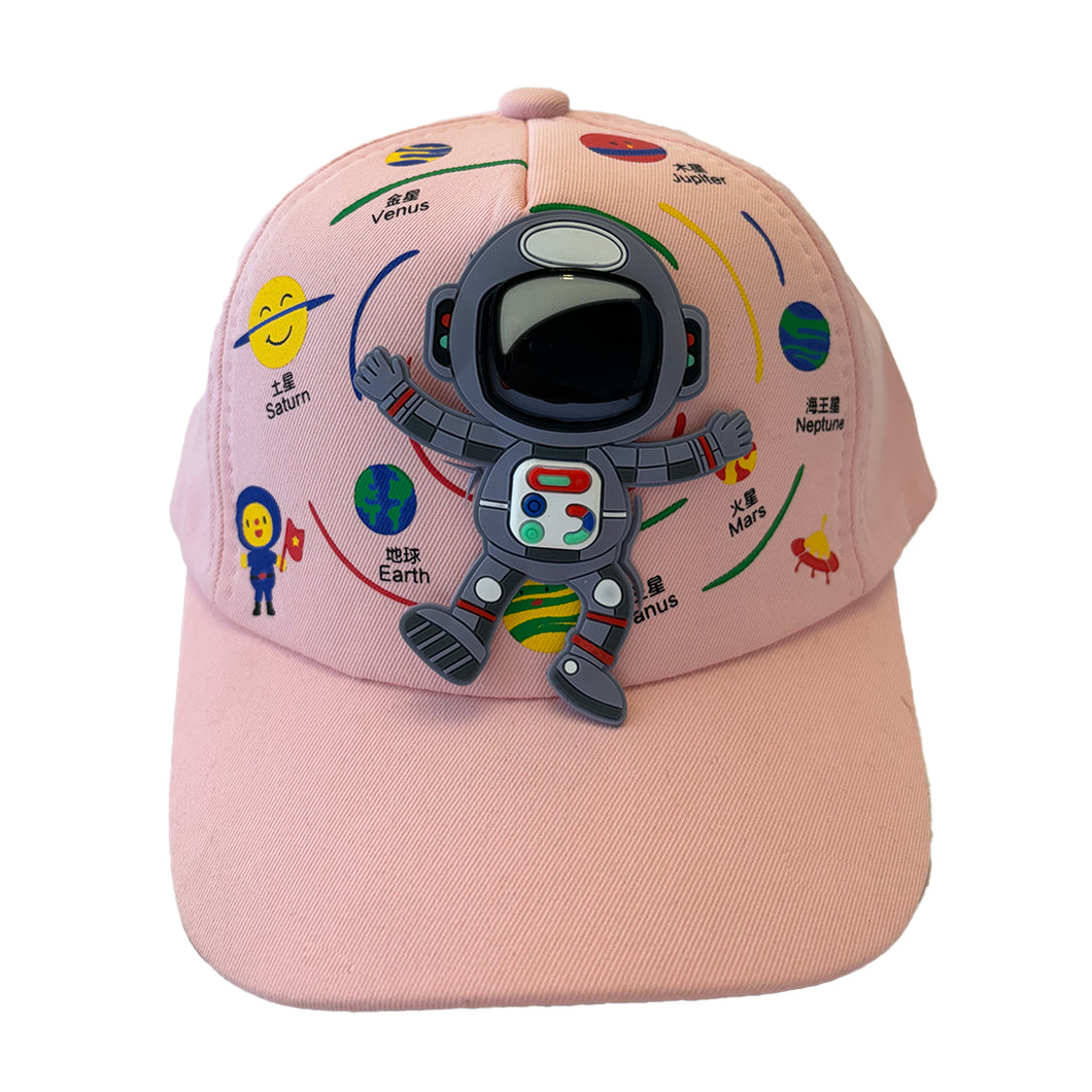 Gorra astronauta pink