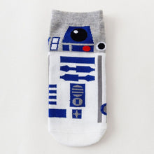 Cargar imagen en el visor de la galería, Medias Blancas Star Wars R2D2

